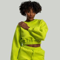 STRIX Dámska mikina Lunar Cropped Chartreuse