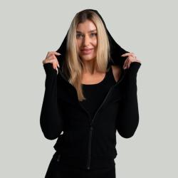 STRIX Dámska mikina so zipsom MERINO I Black