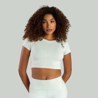 STRIX Dámské tričko Essential CropTop Moon Grey