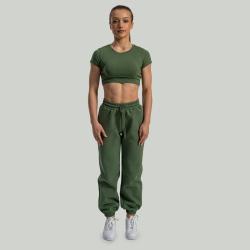 STRIX Dámské triko Essential CropTop Cedar Green