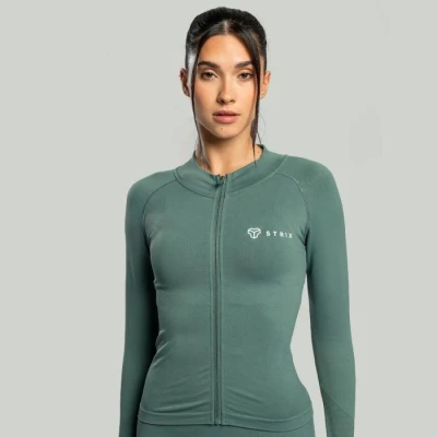 STRIX Dámský sportovní top Seamless Moss