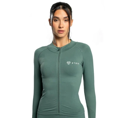 STRIX Dámský sportovní top Seamless Moss
