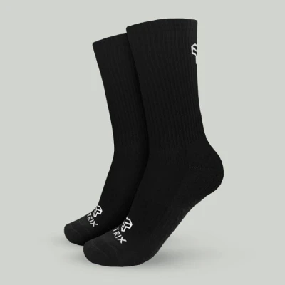 STRIX Funkční ponožky Crew Black STRIX Funkční ponožky Crew Black