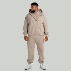 GymBeam STRIX Mikina Zip Taupe