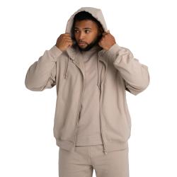 GymBeam STRIX Mikina Zip Taupe
