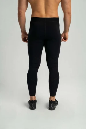 GymBeam Essential STRIX černé pánské legíny