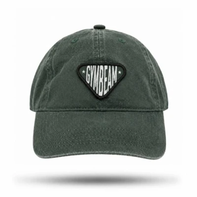 GymBeam Sunday Dad Cap Green kšiltovka