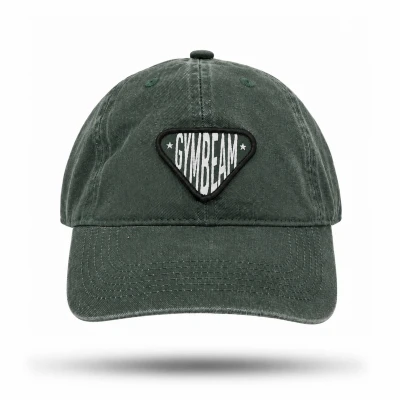 GymBeam Sunday Dad Cap Green kšiltovka