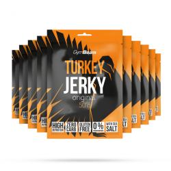 GymBeam Sušené mäso Turkey Jerky 10 x 50 g