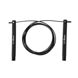 GymBeam Švihadlo Speed Rope Black GymBeam Švihadlo Speed Rope Black