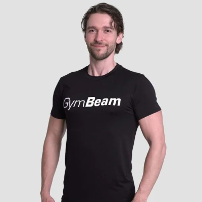 GymBeam T-Shirt Essence Black GymBeam T-Shirt Essence Black