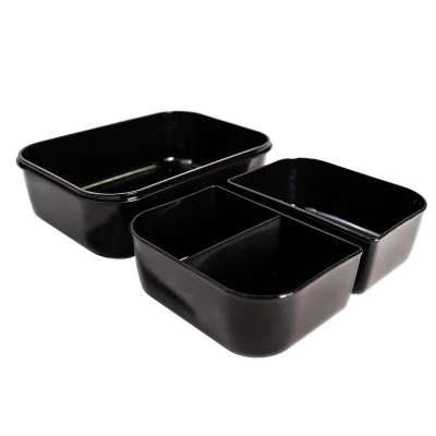 GymBeam Taška na jídlo FIT Prep Black