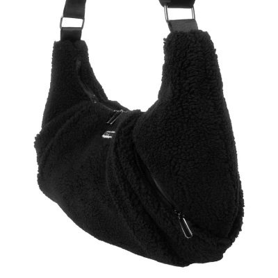 GymBeam Sherpa Black dámská crossbody kabelka