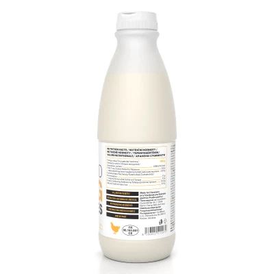 GymBeam Tekuté vaječné bílky 6 x 500 g
