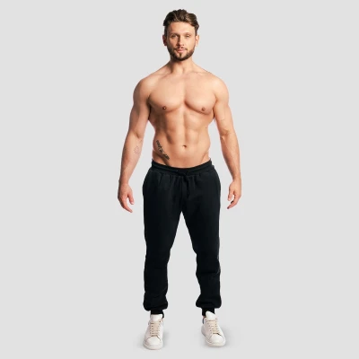 GymBeam Tepláky Base Black