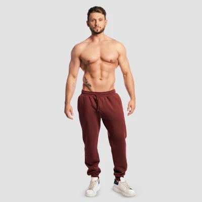 GymBeam Tepláky Base Cherrywood