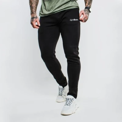 GymBeam Tepláky Slimfit Black POUZE L (VÝPRODEJ) GymBeam Tepláky Slimfit Black POUZE L (VÝPRODEJ)