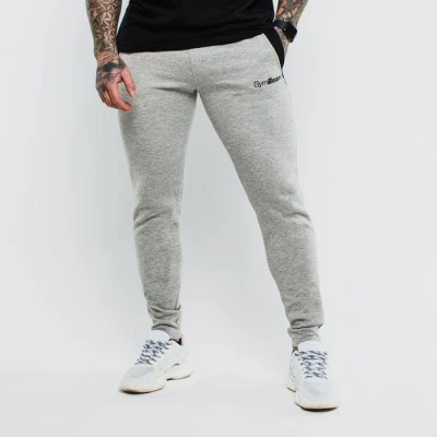 GymBeam Tepláky Slimfit Grey GymBeam Tepláky Slimfit Grey