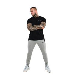 GymBeam Tepláky Slimfit Grey