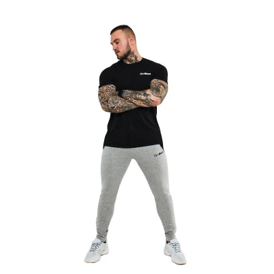 GymBeam Tepláky Slimfit Grey