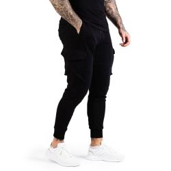GymBeam Tepláky TRN Black