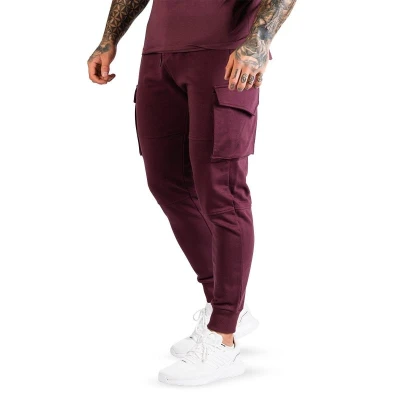 GymBeam Tepláky TRN Eggplant