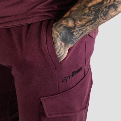 GymBeam Tepláky TRN Eggplant POUZE XL (VÝPRODEJ)