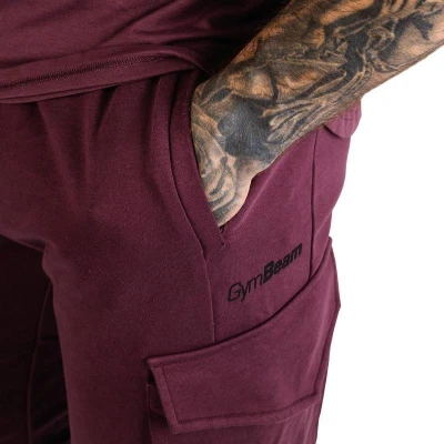 GymBeam Tepláky TRN Eggplant POUZE XL (VÝPRODEJ)