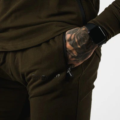 GymBeam Tepláky Urban Military Green