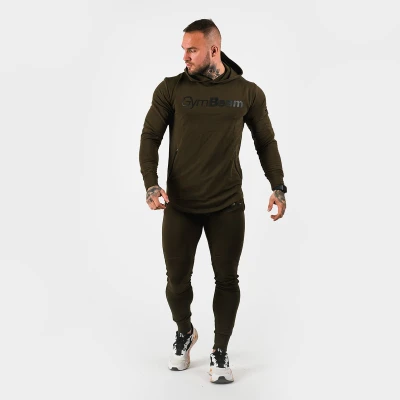 GymBeam Tepláky Urban Military Green