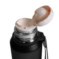 GymBeam Termoska Vacuum Flask Steel Black 1000 ml (VÝPRODEJ)