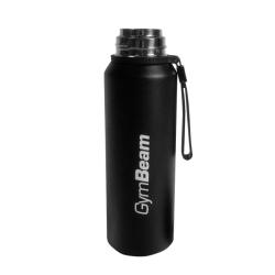 GymBeam Termoska Vacuum Flask Steel Black 1000 ml (VÝPRODEJ)
