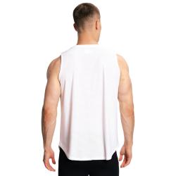 GymBeam Men‘s Combat Tank Top White