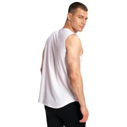 GymBeam Men‘s Combat Tank Top White