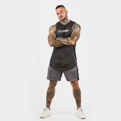 GymBeam Tílko Cut Off Grey