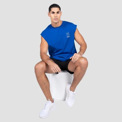 GymBeam Tílko Discipline Blue