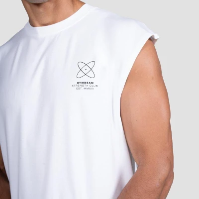 GymBeam Tílko Discipline White