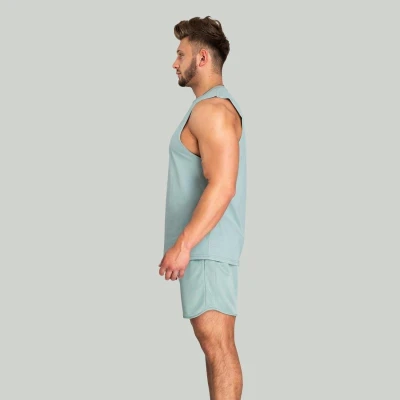 STRIX Tílko Essential Cut-Off Stone Blue