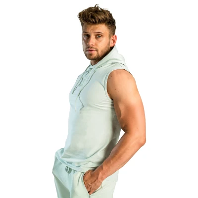 STRIX Tílko Essential Hoodie Tank Moon Grey