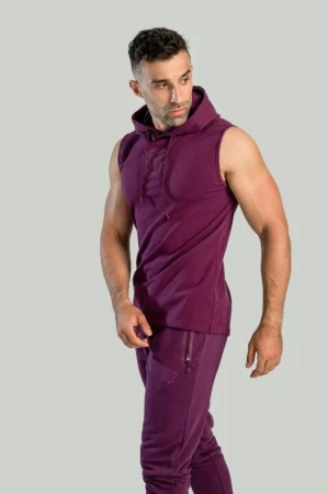 STRIX Tílko Essential Hoodie Tank Plum