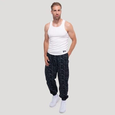 GymBeam Persistence Ribbed White pánské tílko