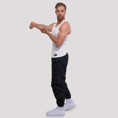 GymBeam Persistence Ribbed White pánské tílko