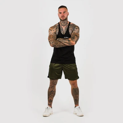 GymBeam Tílko Stringer Black