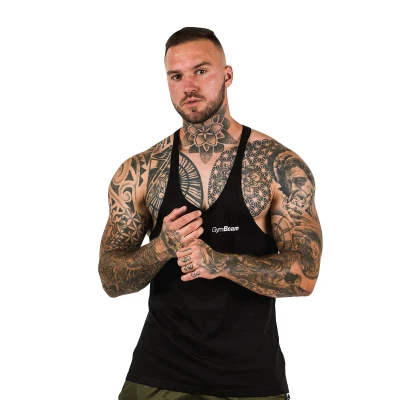 GymBeam Tílko Stringer Black