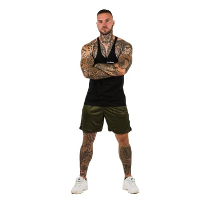 GymBeam Tílko Stringer Black