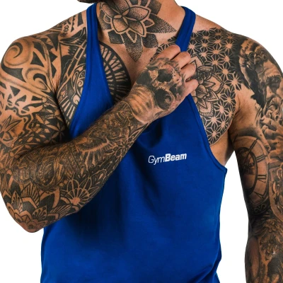 GymBeam Tílko Stringer Dark Blue