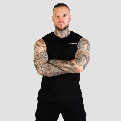 GymBeam Tílko TRN Black GymBeam Tílko TRN Black