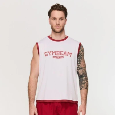 GymBeam Tílko Varsity White
