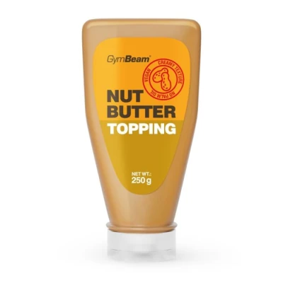 GymBeam Topping z arašídového másla 250 g