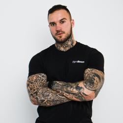 GymBeam Tričko Basic Black